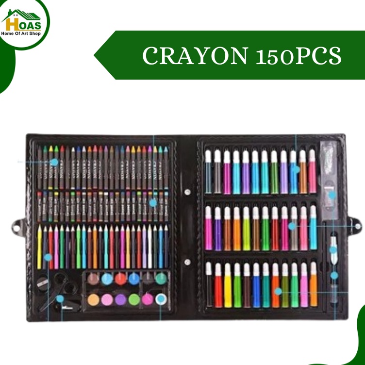 

Hemat Biaya Hoas Official Shop Pensil Warna Crayon Set Isi 15 dan 28 pcs Crayon set Macam Warna Cocok Menggambar Mewarnai