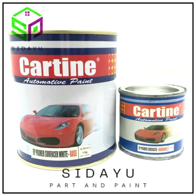 Cat Dasar Epoxy Primer Surfacer Cartine 1KG