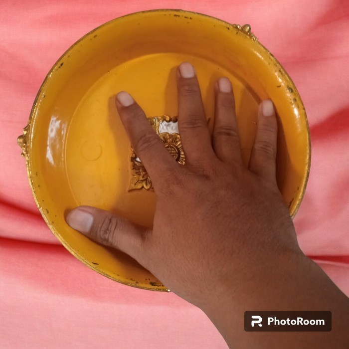 bokor prada tatakan tanggung sarana sembahyang antik