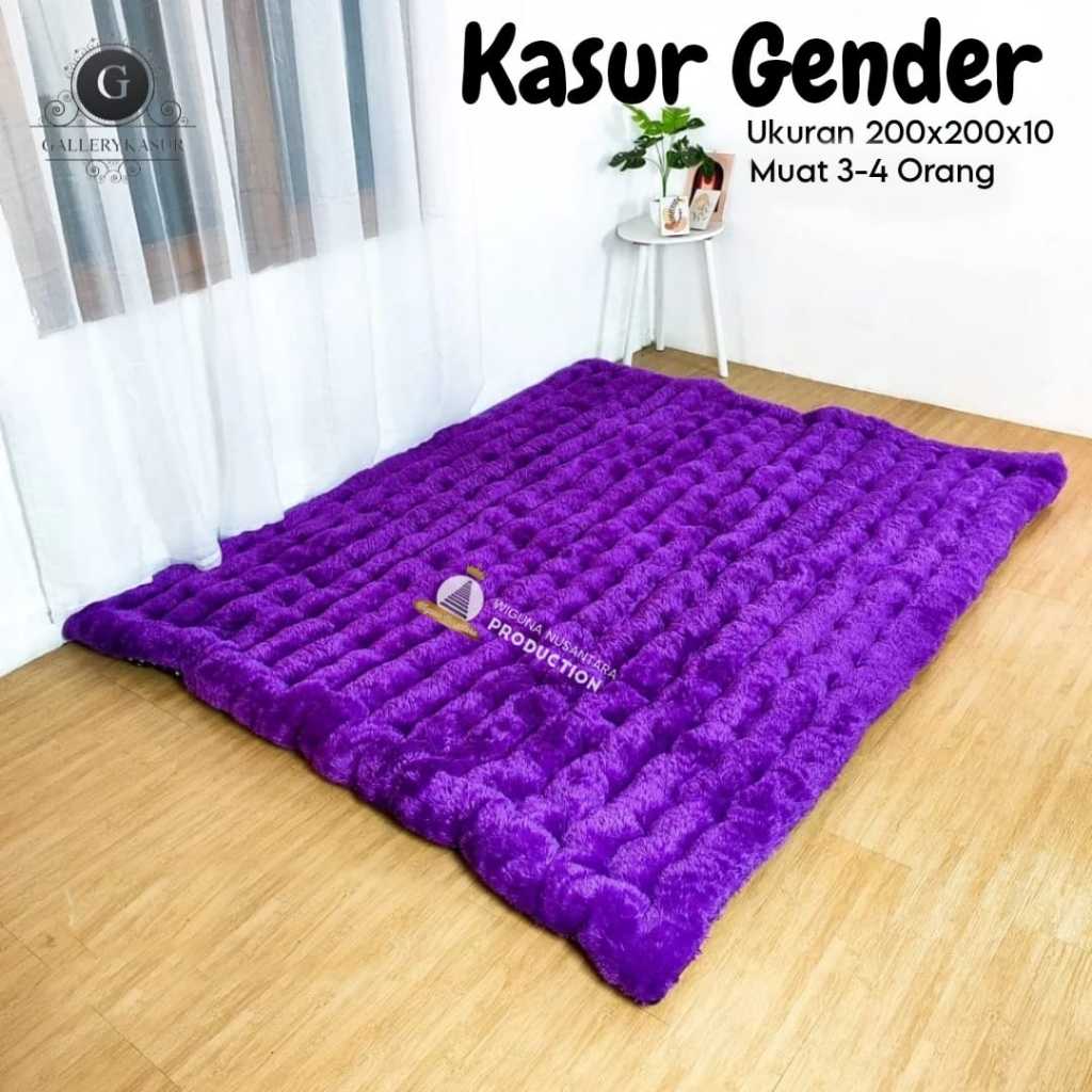 Kasur Bulu Rasfur Jumbo 200 x 200 x 10 cm Kasur Gender Bulu Rasfur TB