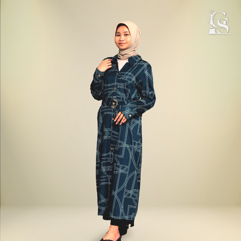 Gula Semut - Gamis Premium - Tunik Midi