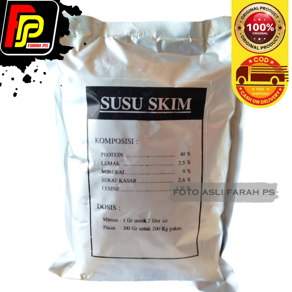 

Susu Skim 500 gr - Menambah Vitamin dan Mineral hewan