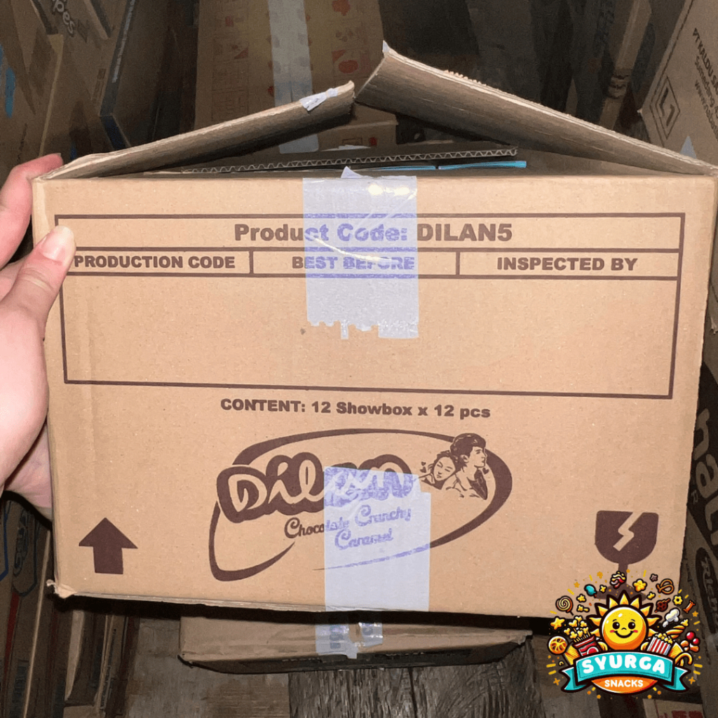 

Dilan Chocolate Crunchy Caramel Dus (12x12 @24Gr)