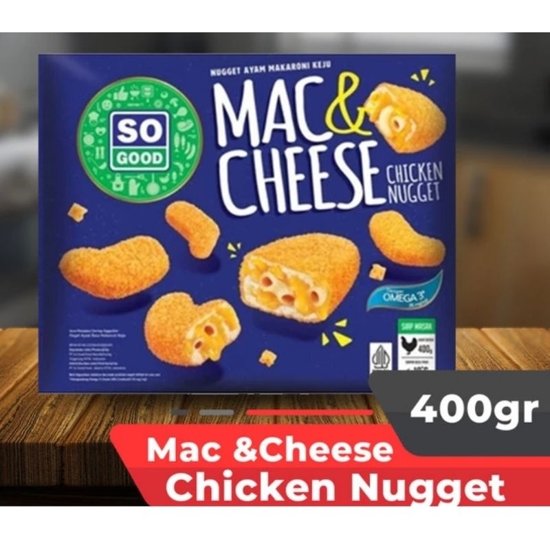 

Nugget Mac & Cheese 400 gr Bogor Frozen