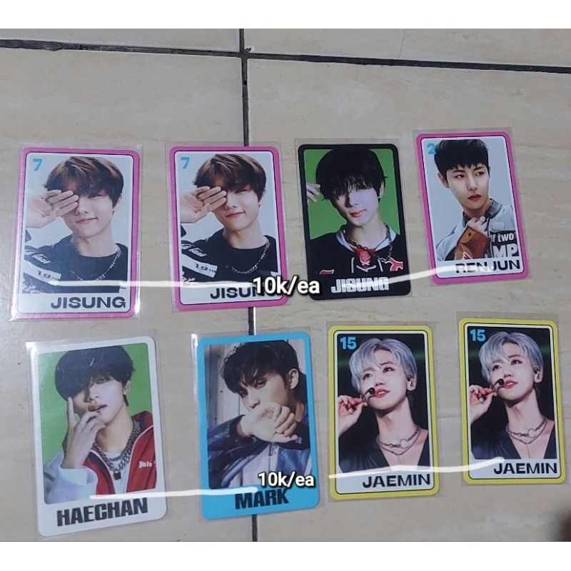 official photocard nct dream trading card tc tds 2 encore istj jisung renjun haechan mark jaemin kon