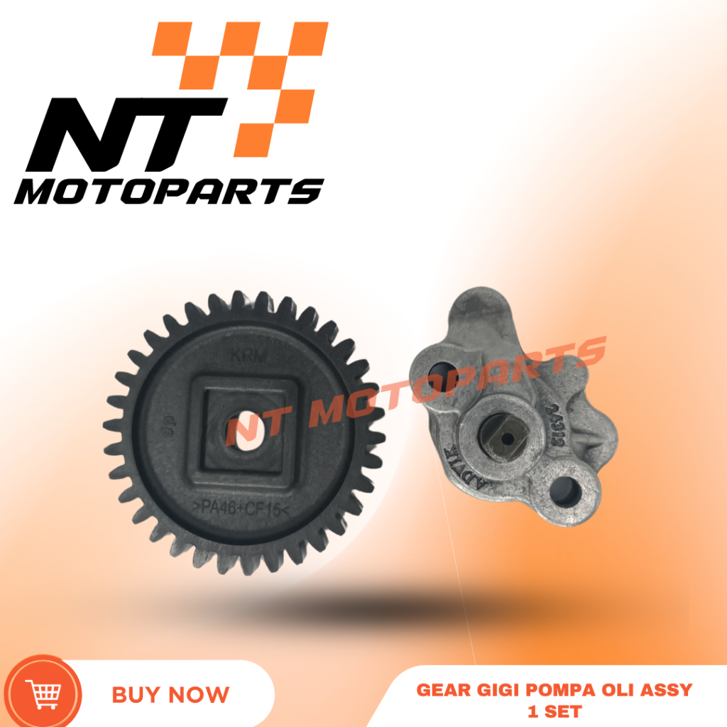 pompa oli assy gear oil pump verza megapro crf ORI KRM NT MOTOPARTS.
