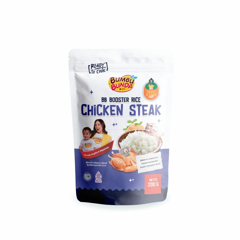 

Bumbu Bunda Booster Rice Chicken Steak 200GR