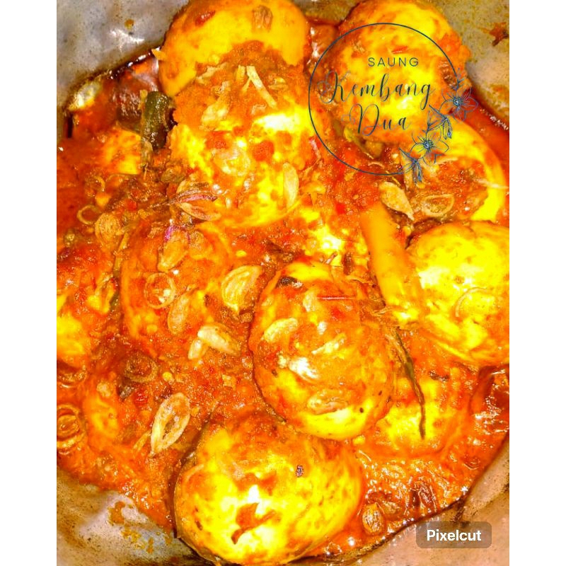 

Telor balado sambel Telur balado makanan masakan rumahan lauk pauk matang