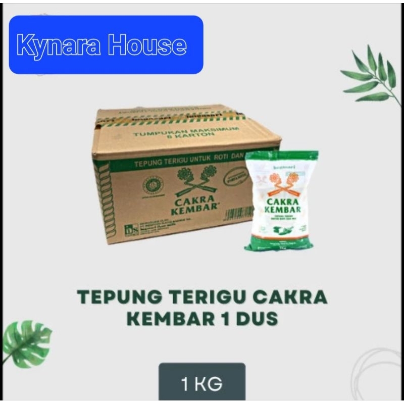

Cakra Kembar Tepung Terigu Transparant 12x1kg (Karton)
