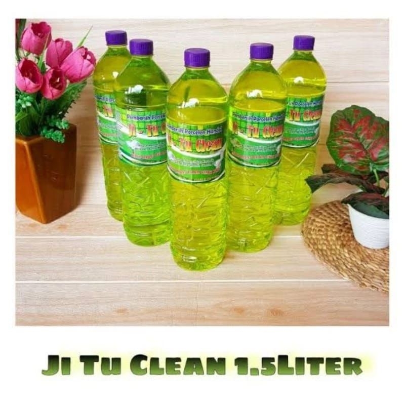 ji-tu ji tu jitu clean porcelen pembersih kerak kamar mandi 1500 ml
