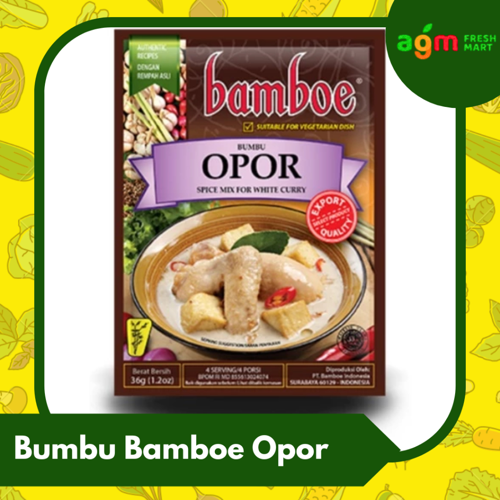 

Bumbu Bamboe Opor 1 pcs Asli