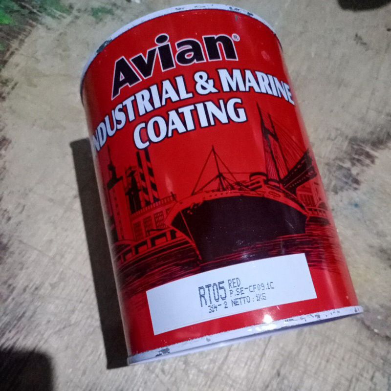 Cat Jalan Roadline AVIAN Industrial Cat Kapal Marine Coating PAKET
