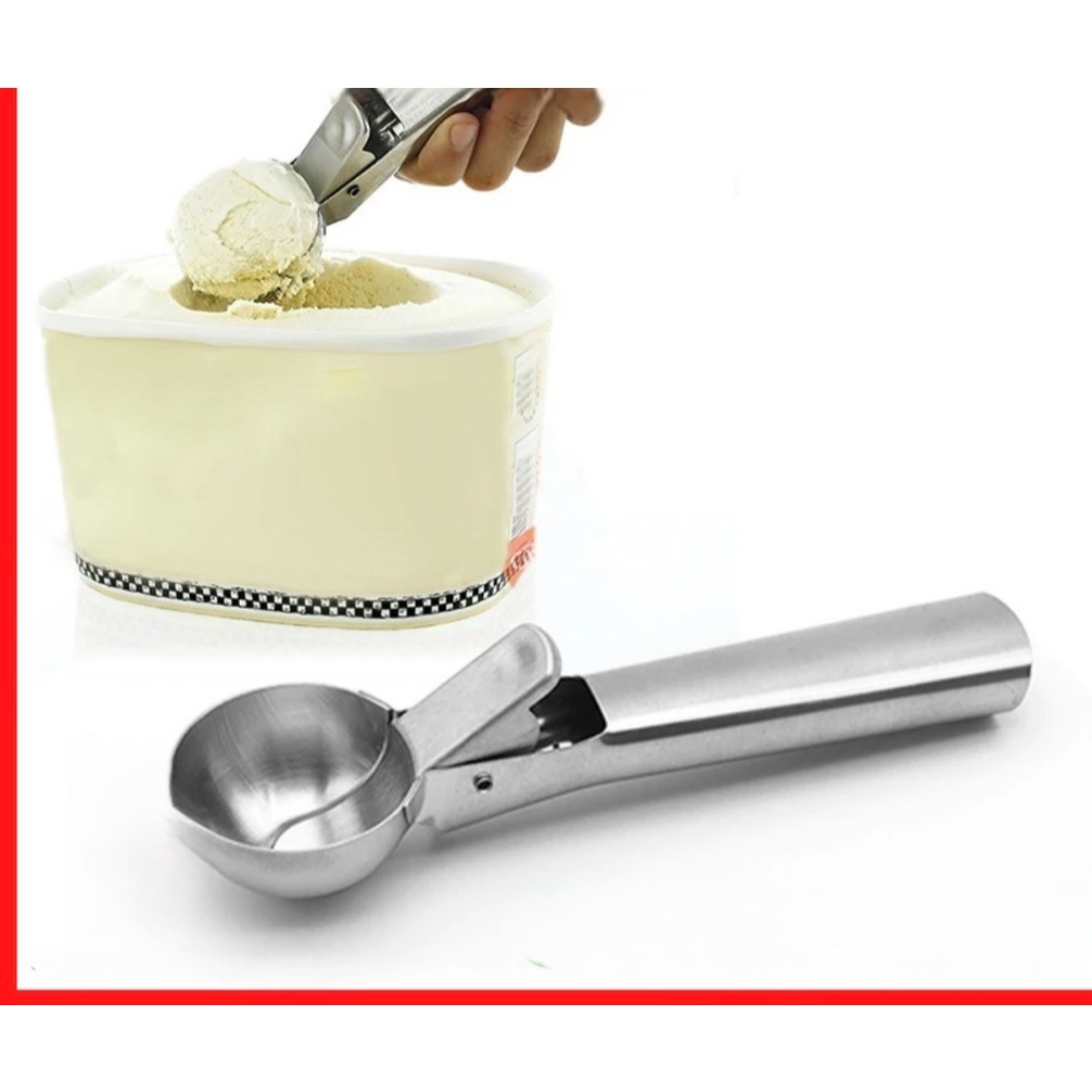 Sendok Es Krim Ice Cream Scoop Stainless Steel Premium Sekop Es Krim