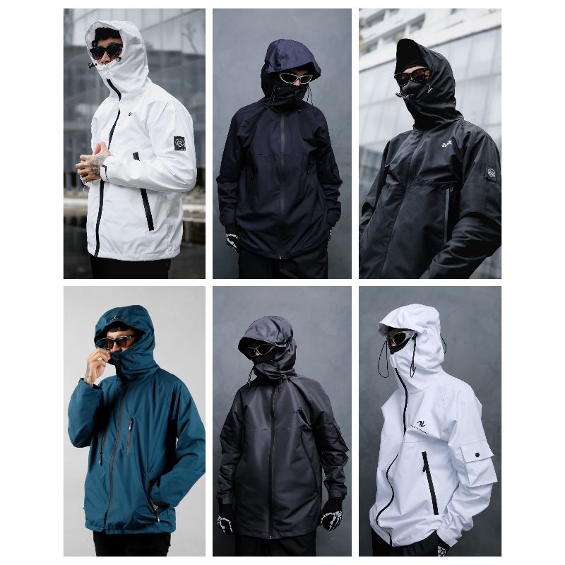 JAKET GORPCORE WATERPROOF | Jaket Gunung Gorpcore | Jaket Parasut Gorpcore waterproof