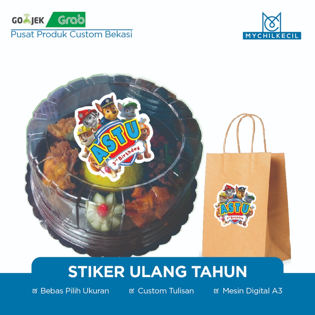 

STIKER ULTAH / ULANG TAHUN / BIRTHDAY /STIKER TUMPENG MINI / CUTTING STIKER TUMPENG MINI / CUTTING STIKER BIRTHDAY / HARI LAHIR / BAYI / BABY SHOWER