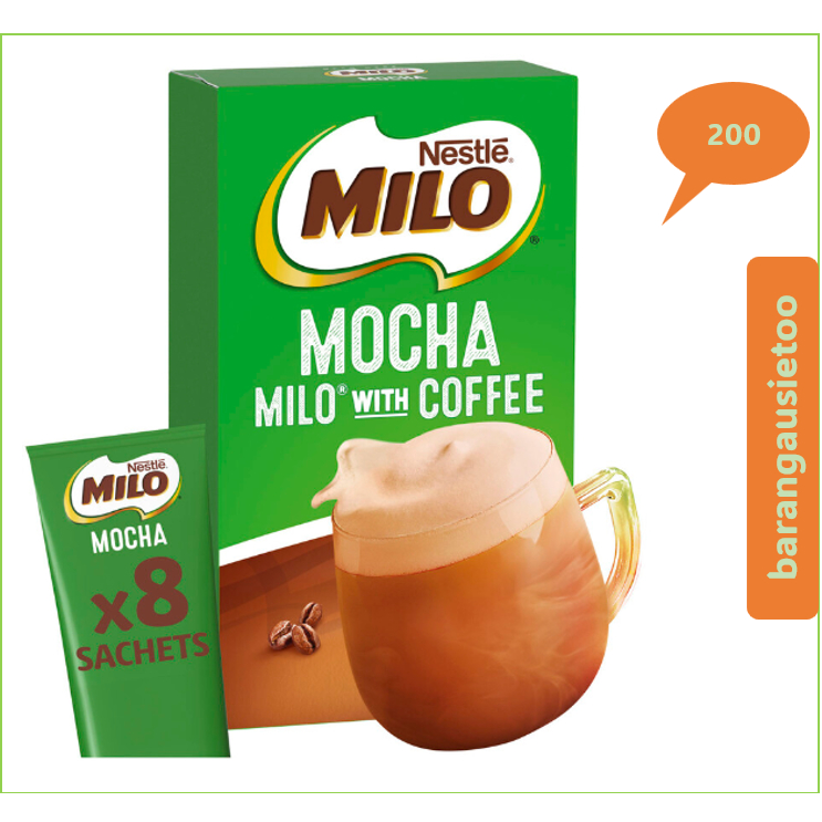 

Milo Mocha Coffee Original 8 Pack - Made in Australia