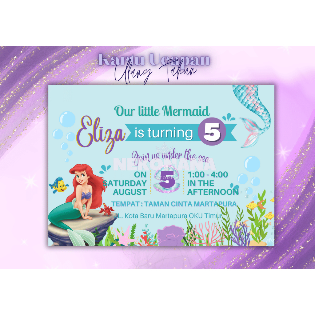 Kartu Ulang Tahun/Stiker Box Ulang Tahun/Stiker hampers ulang tahun