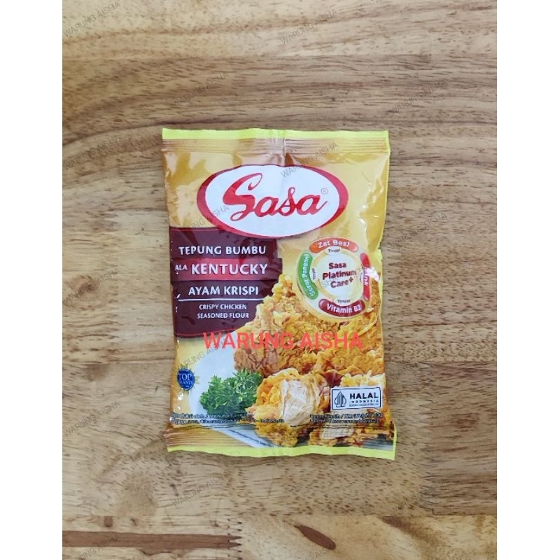 

Tepung Bumbu Ayam Krispi Sasa 70 gr