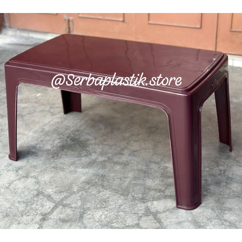 Meja cafe panjang meja panjang meja plastik tebal meja plastik lesehan meja tamu meja santai / meja 