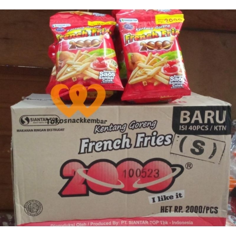 

STT french Fries 2000 per renceng
