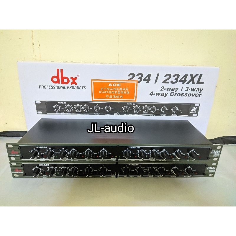 CROSSOVER DBX 234XL STEREO 2/3/4 WAY dbx 234 xl