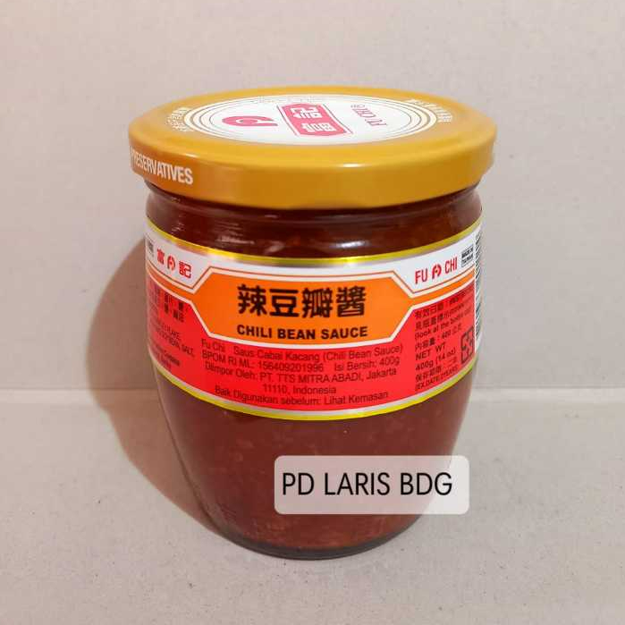 

FU CHI CHILLI BEAN SAUCE 400GR (DOUBANJIANG / CHILI FUCHI / TOBANJANG) / FU CHI SAUS CABAI KACANG