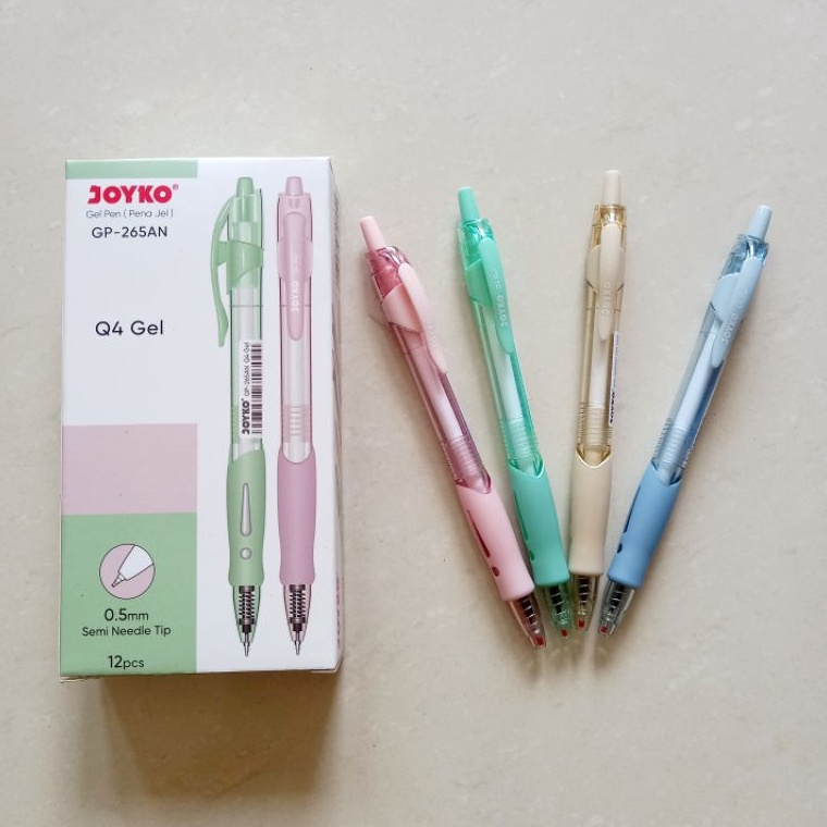 

KODE B55C Pulpen Gel Joyko Gel GP265AN 5 mm 1 Pack12 Pcs