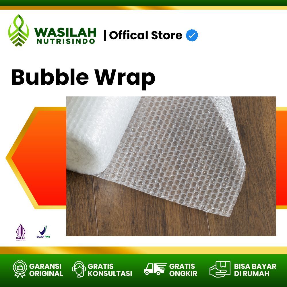 

Bubble Wrap - Tambahan Untuk Packing Lebih Aman