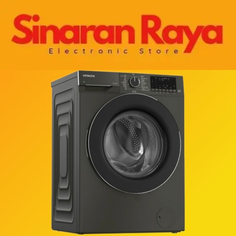 HITACHI MESIN CUCI FRONT LOADING WASHER BD80YFVEM