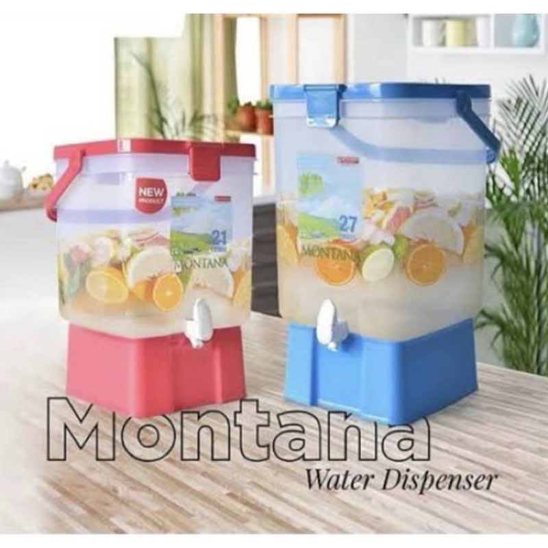 Dispenser Drink Jar Montana 21 L / 27 L, es teh es poci