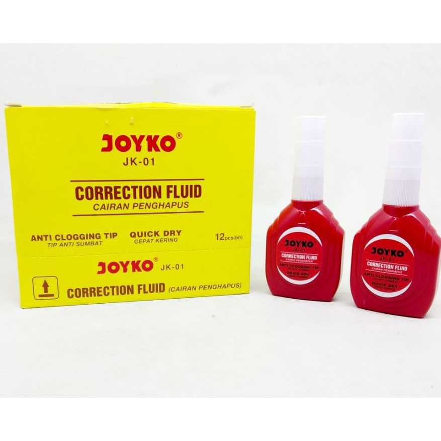 

KODE N47W TIPEX CAIR JOYKO JK1 12 PCS
