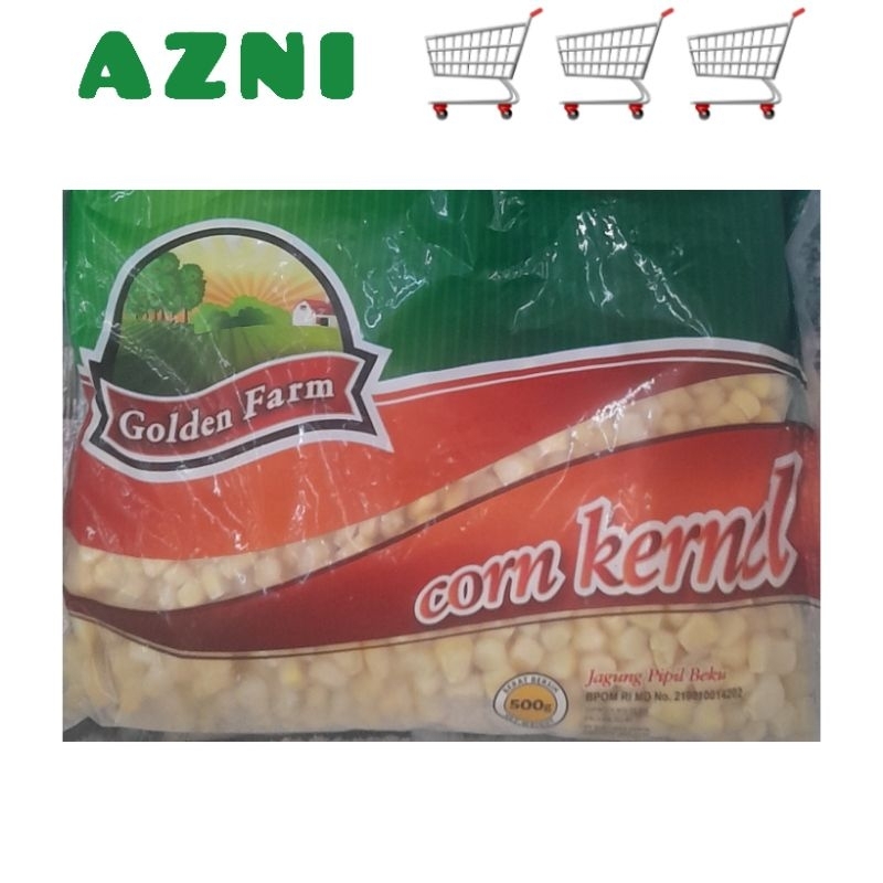 

Golden Farm Corn Kernel 500gr - Jagung Pipil Beku