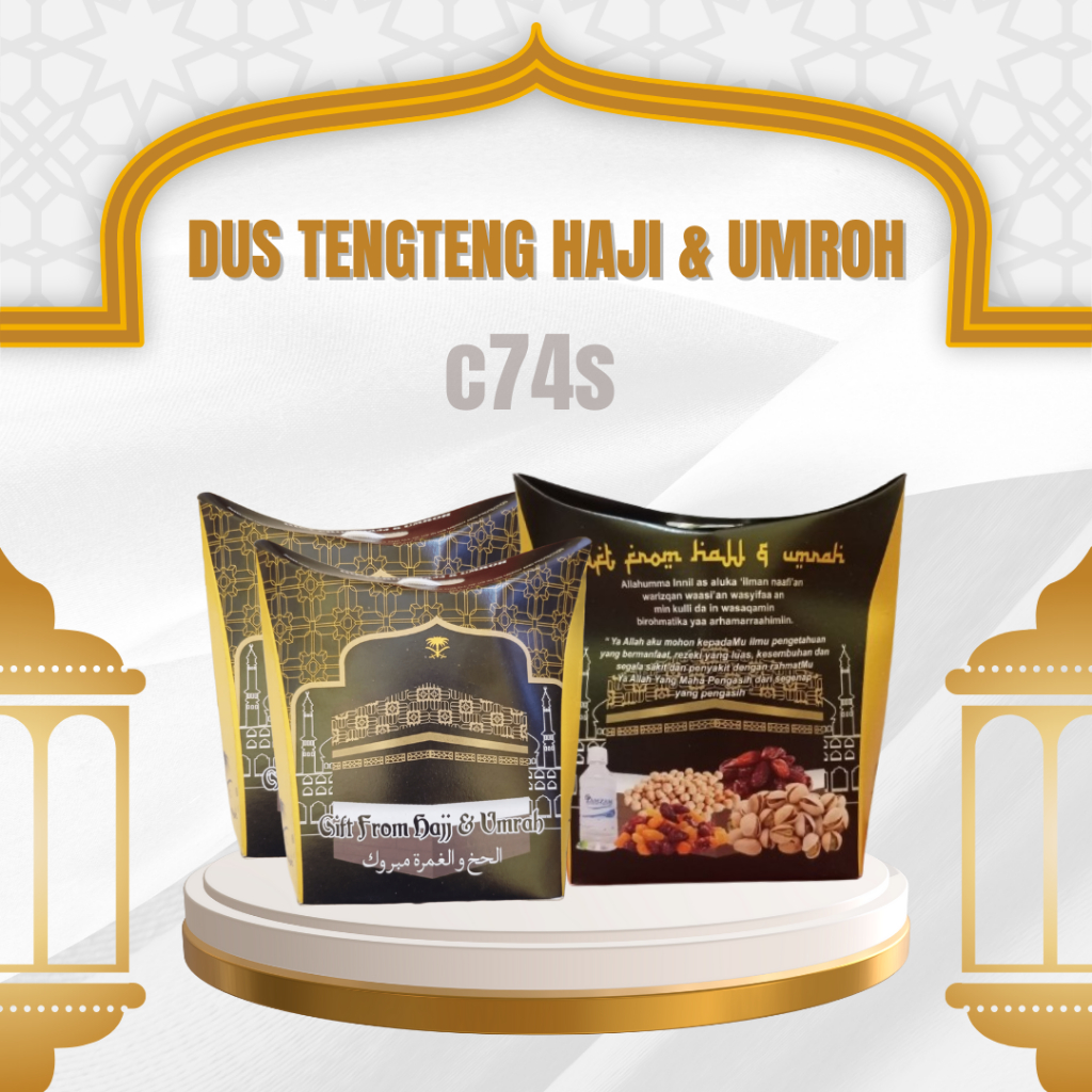 

dus tengteng untuk oleh oleh haji dan umroh 1 pack isi 50 pcs