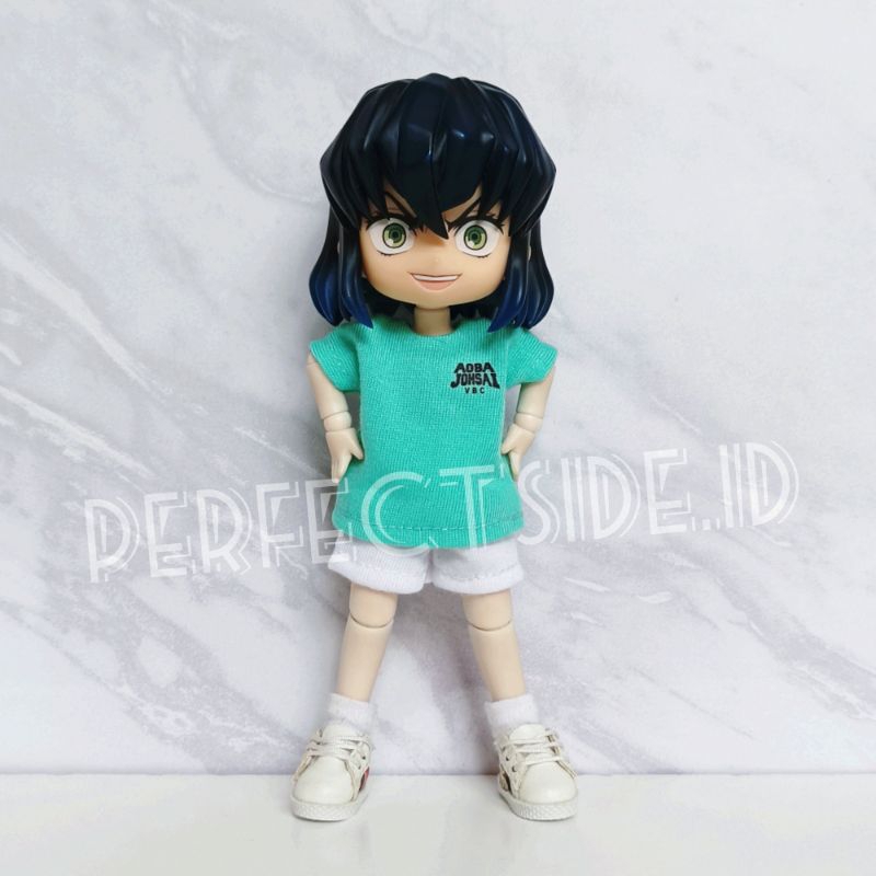 Nendoroid Clothes T-Shirt Oversize Aoba Johsai Tosca for Nendoroid Doll YMY Obitsu Yomane