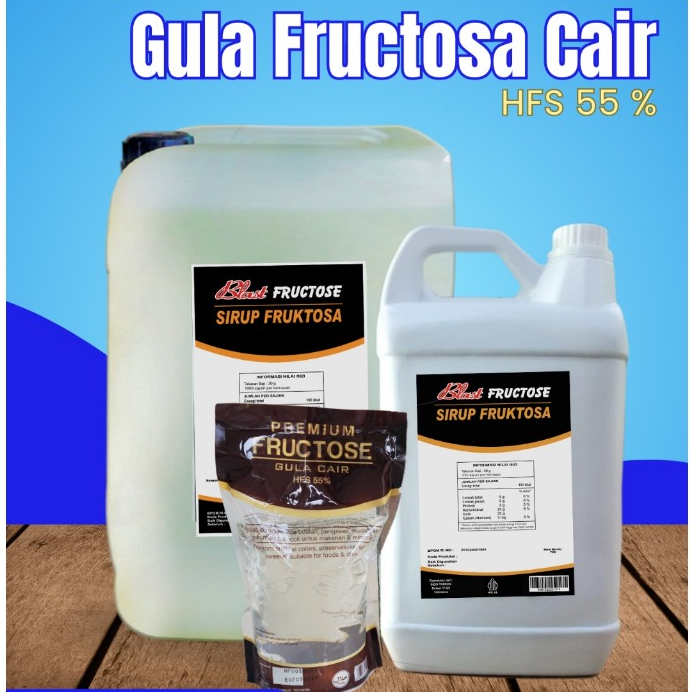 

RB22 Fructose 1 Dus Isi 10 Pouch / Gula Putih Cair / Gula Buah 1 Dus Isi 10 Pouch