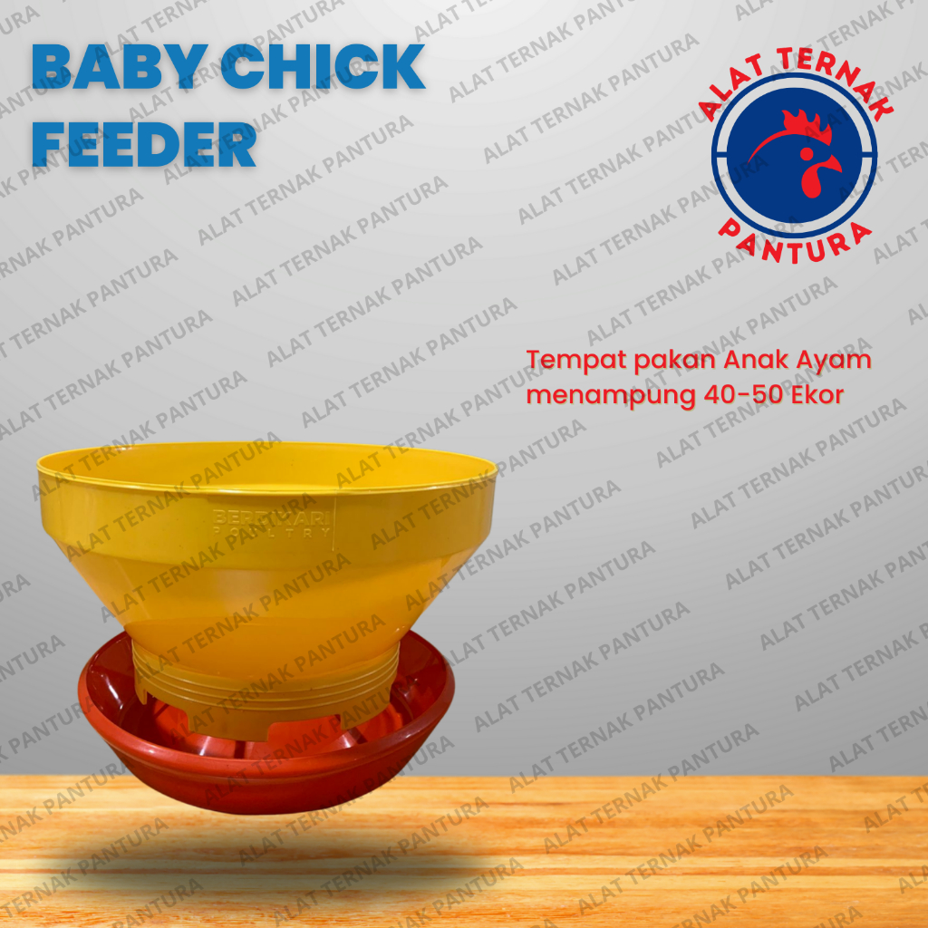 Baby Chick Feeder/Tempat Pakan DOC/Feeder Chick/Tempat Makan Anak Ayam - Alat Ternak Kandang Ayam
