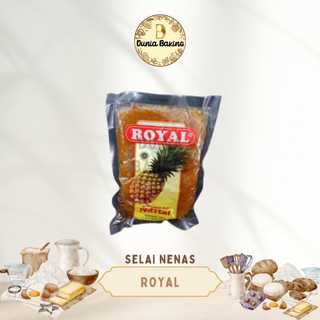 

Selai nanas merek royal 500gram - Selai nenas royal 500gr