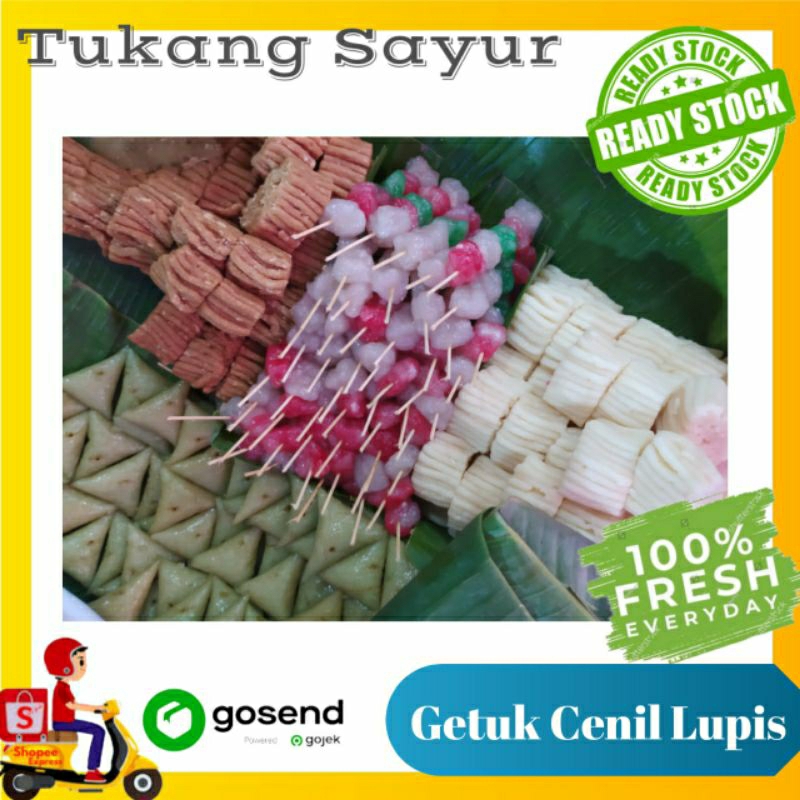 

Getuk Cenil Lupis - jajanan tradisional khas Jawa - Tukang Sayur Palembang