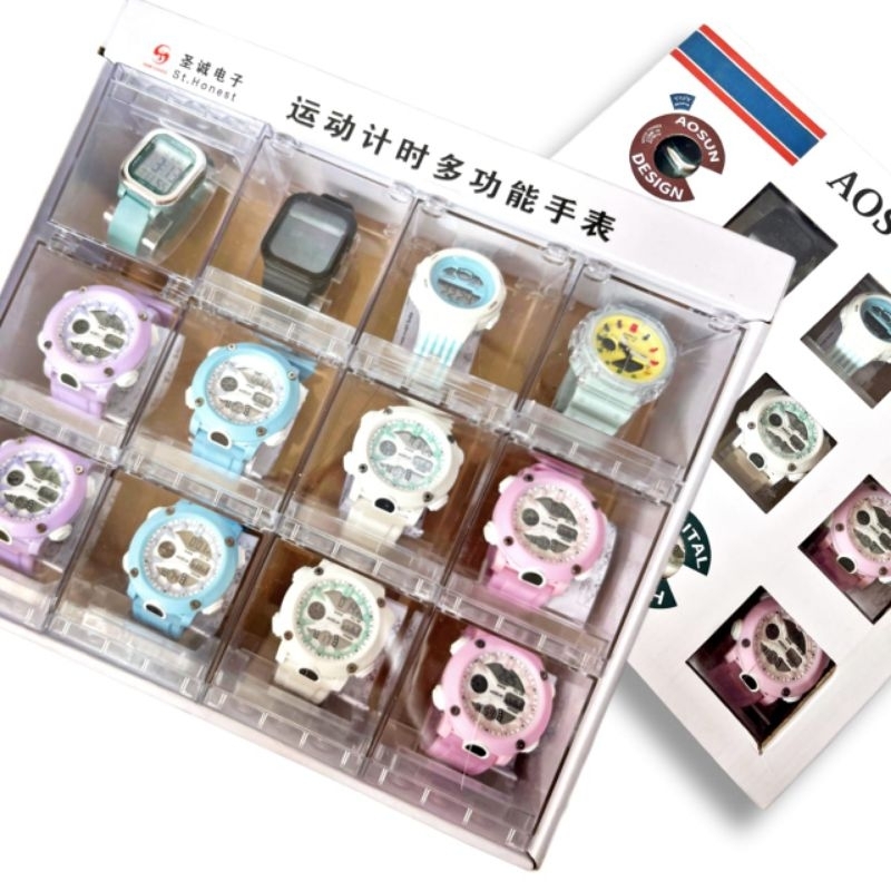 Jam Tangan Anak Aosun Waterproof /Jam Tangan Murah/Jam Tangan Lengkap Dengan Fitur/Jam Tangan