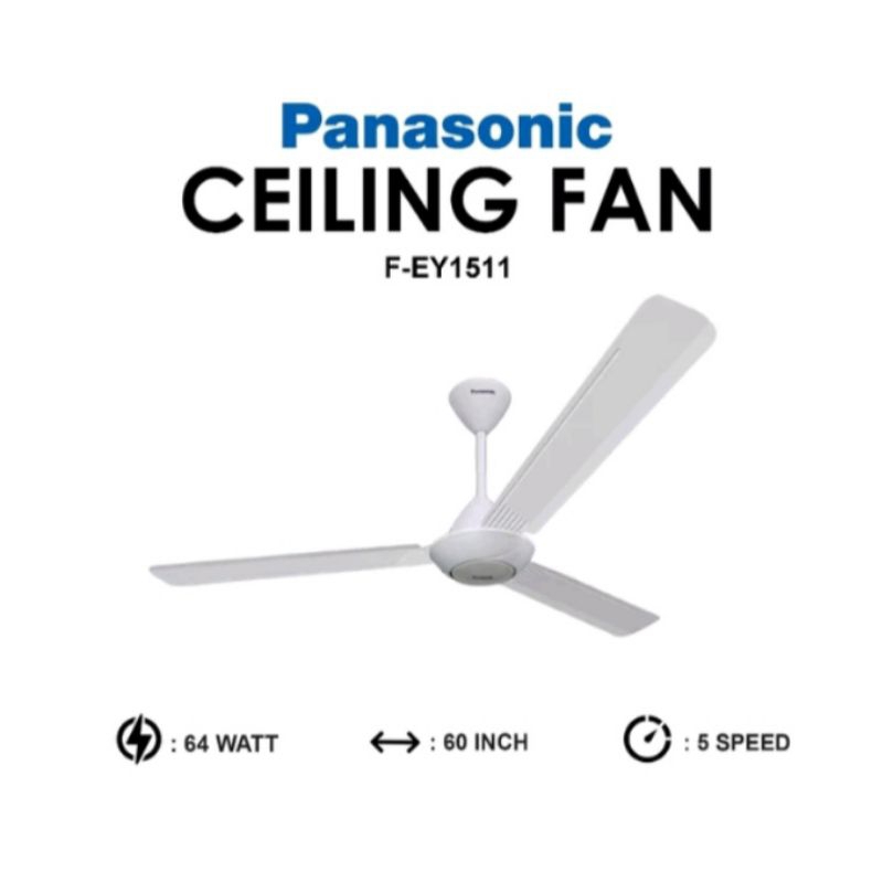 Panasonic Kipas Angin Plafon  F-EY 151/Panasonic Kipas Angin Gantung F EY 1511