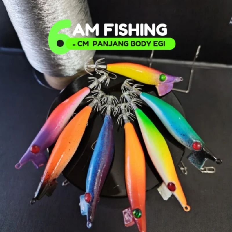 UMPAN CUMI/ KAPELA/ EGI KAYU TENGGELAM UKURAN BODY EGI 6cm