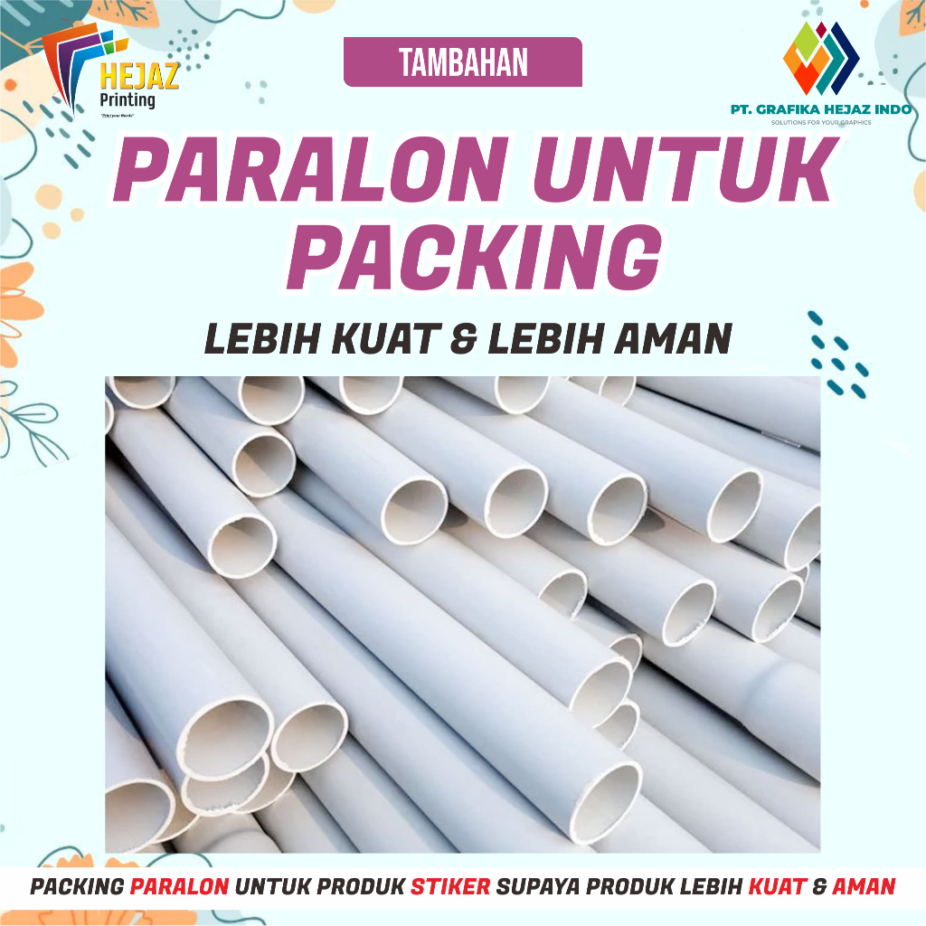 

Paralon / Paralon Packing / Tambahan Paralon untuk Packing