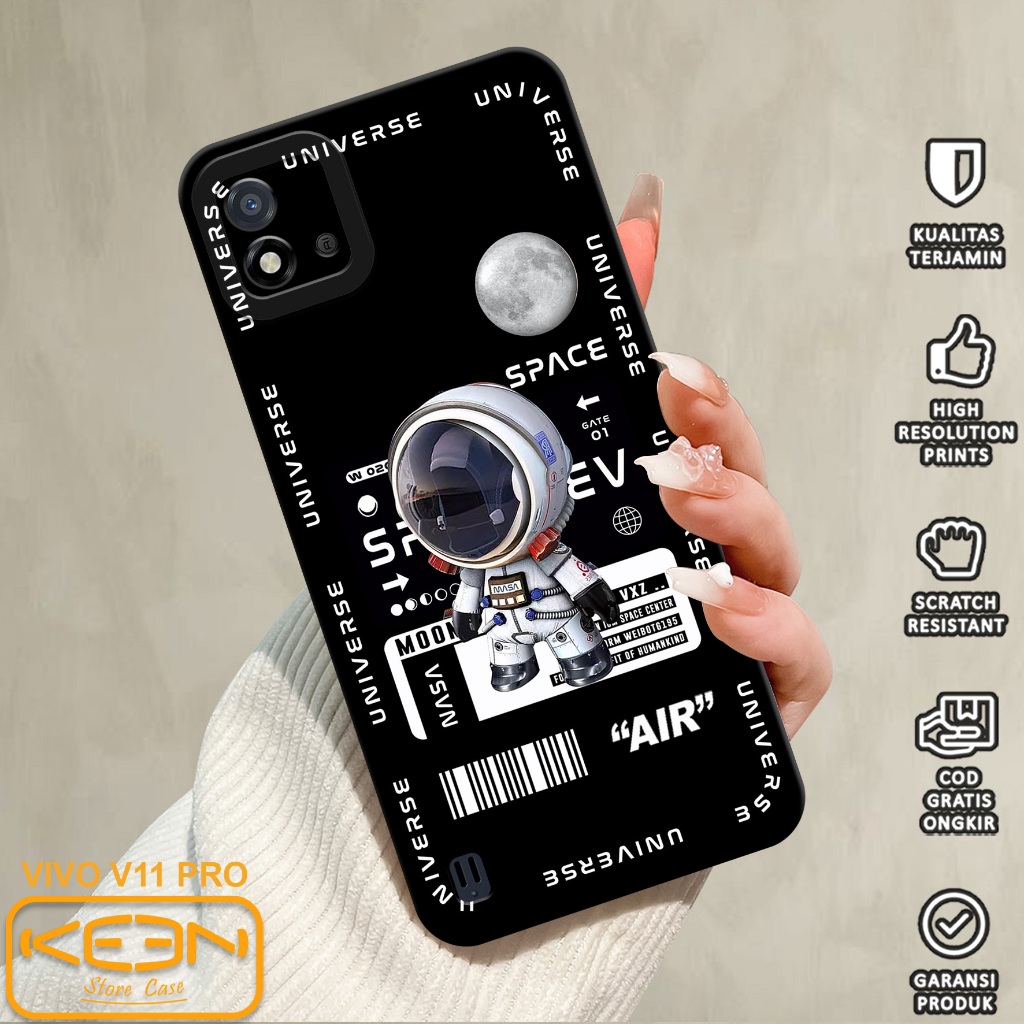 Case Realme C11 2021 - Softcase Realme C11 2021 Motif Astronot - Casing Hp Realme C11 2021 - Case Hp