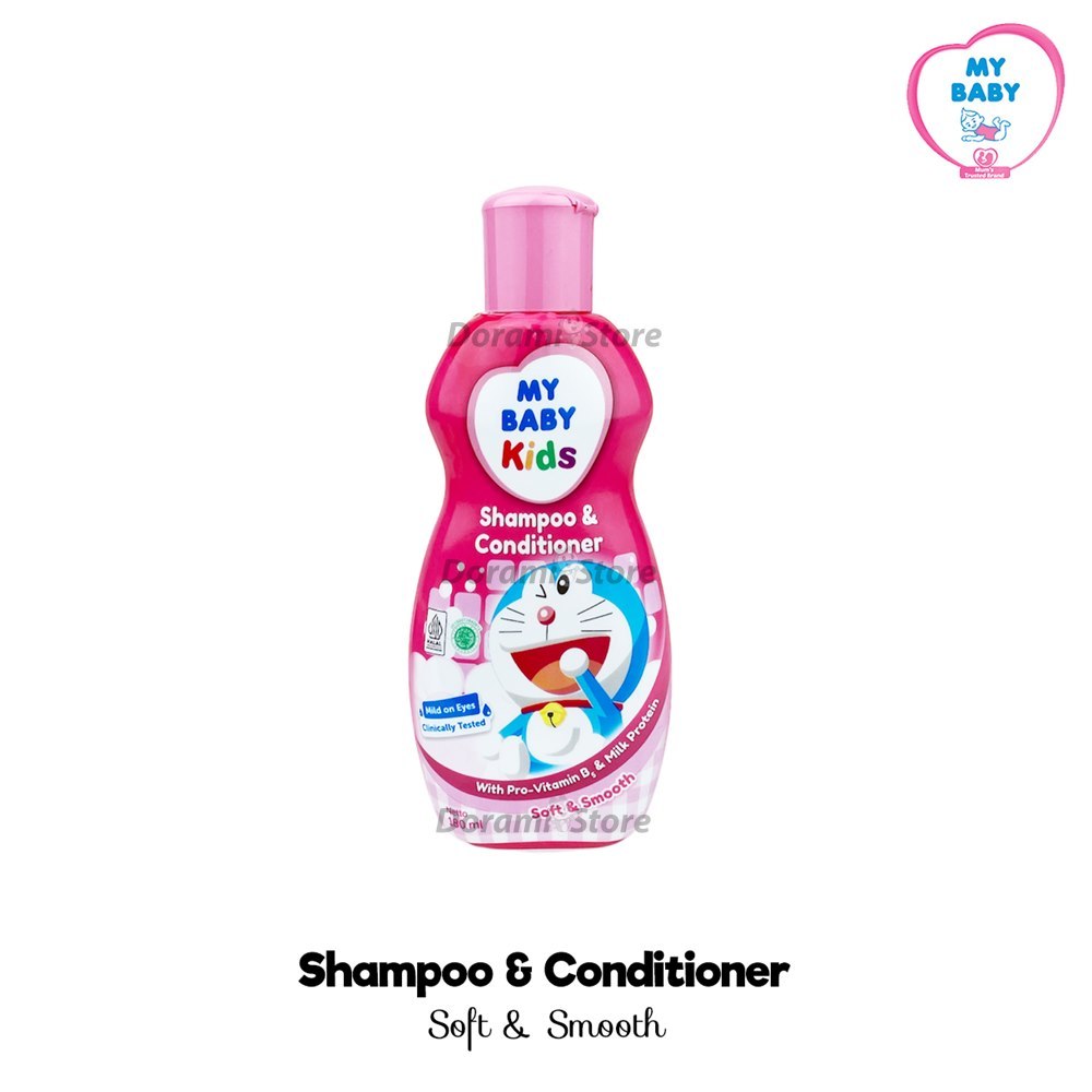 My Baby Kids Shampoo & Conditioner 180ml / My Baby Sampo Anak / Kondisioner