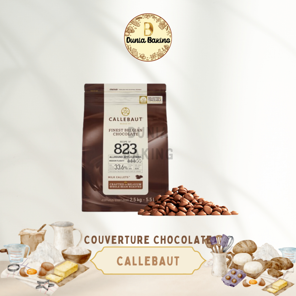 

CALLEBAUT COUVETURE 823 33,6% - INSTANT SAJA