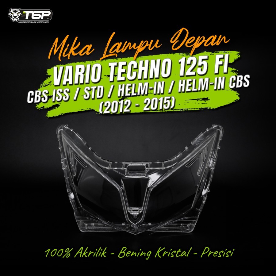 Mika lampu depan vario techno 125 old 2012 2013 2014 original tgp