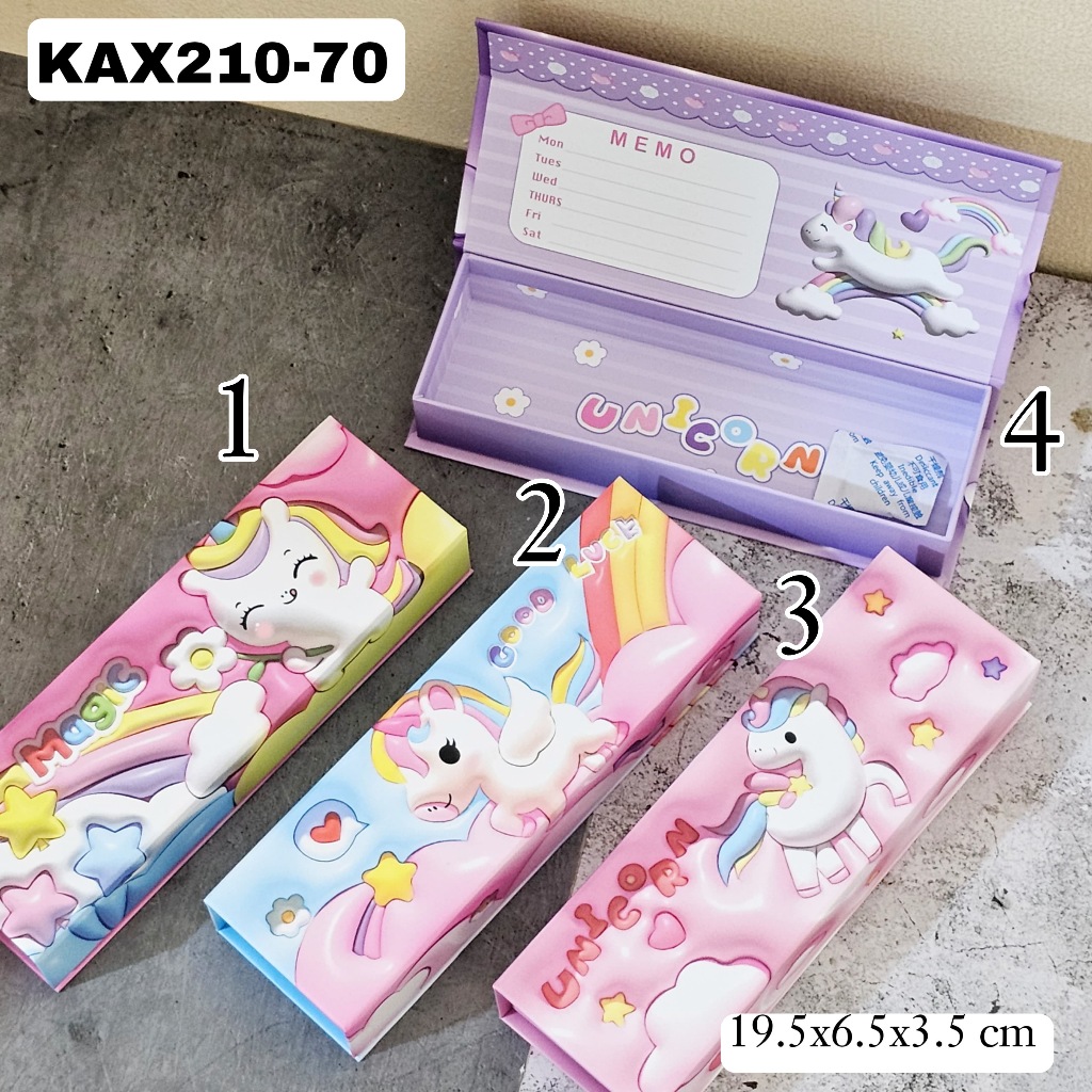 

SOS Kotak Pensil Karton KAX210 / Tempat Pensil / Pencil Case/Tepak