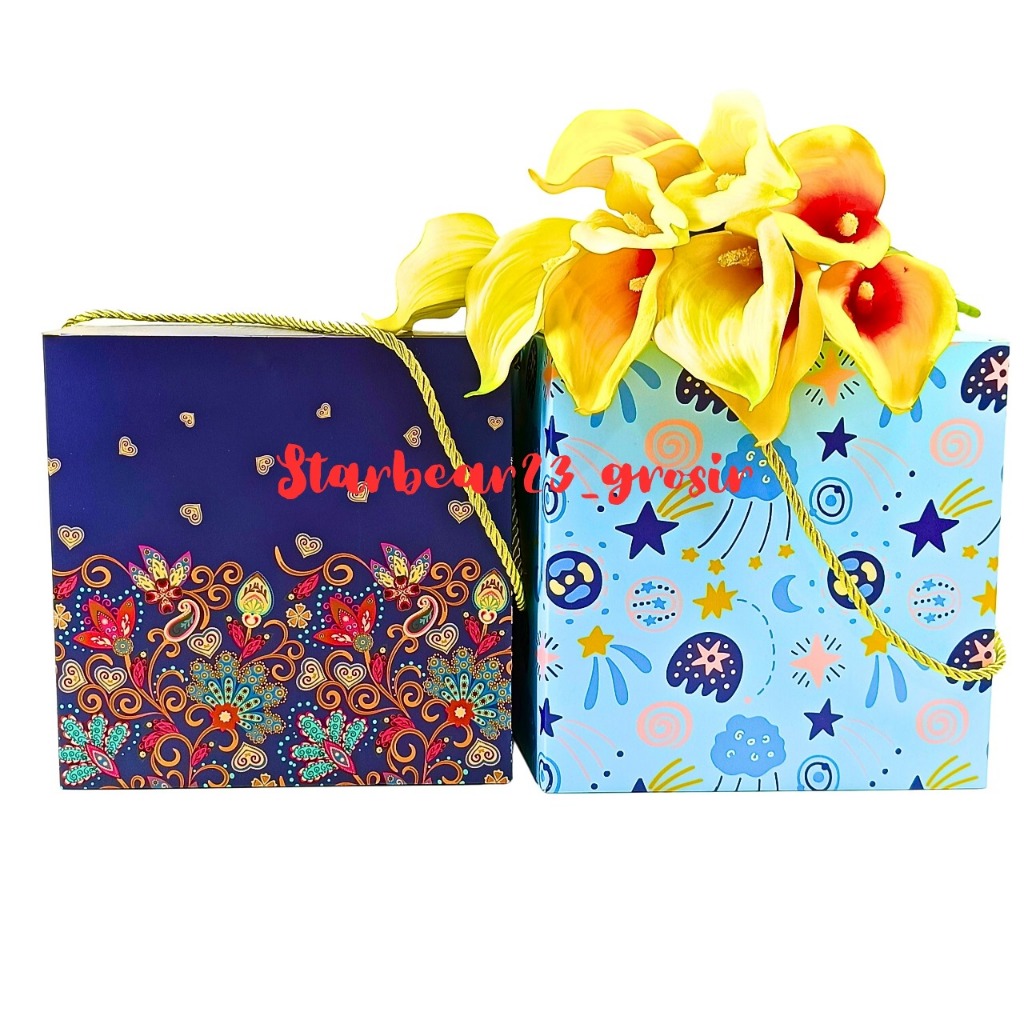 

Gift Box / Kotak Hampers Motif Blue Sky (CIA 6711)