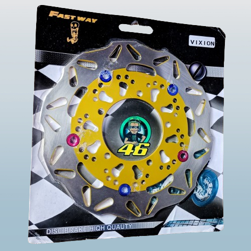 Piringan cakram depan vixion old new vixion nva nvl byson lubang baut 5