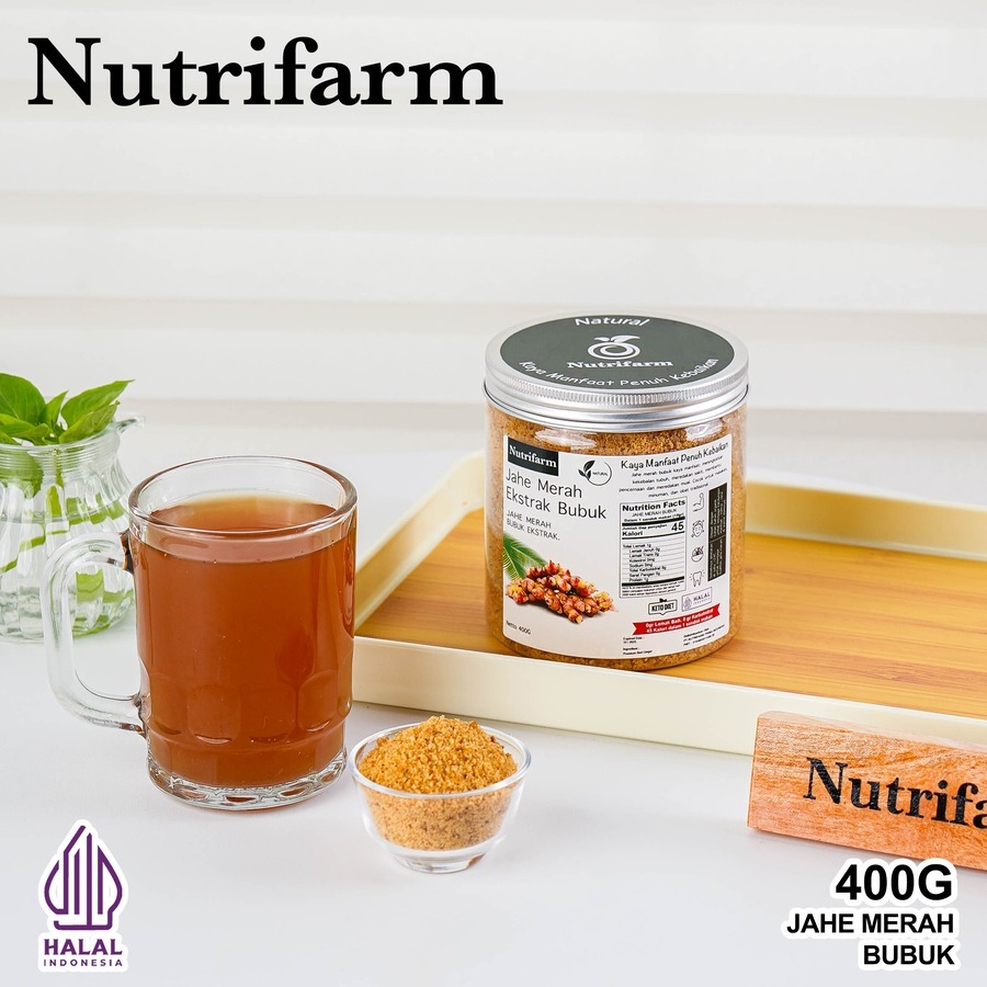 

NUTRIFARM JAHE MERAH BUBUK SEGAR 400 GR